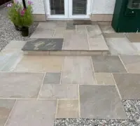 Patio installation